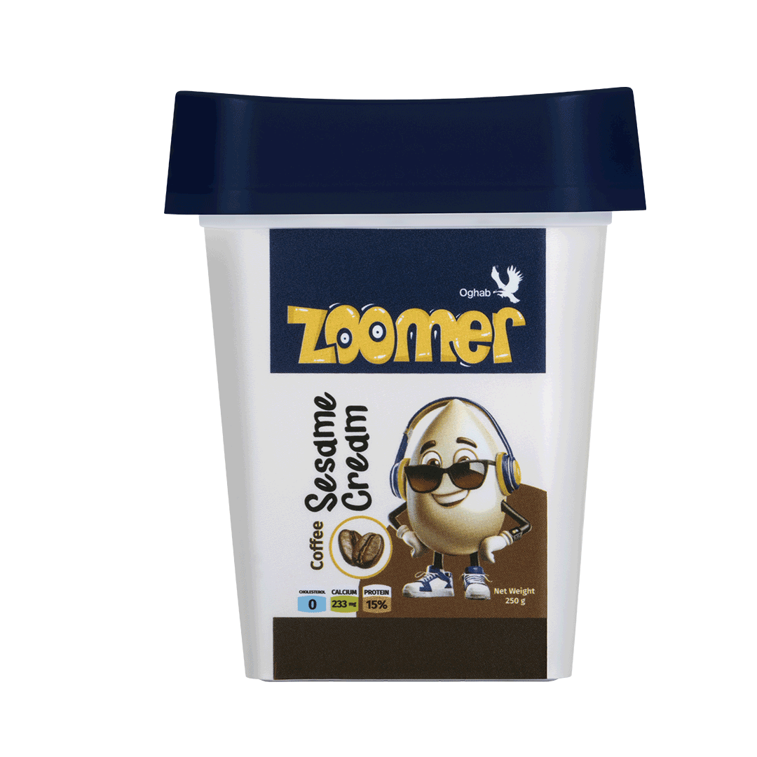 کرم کنجد قهوه